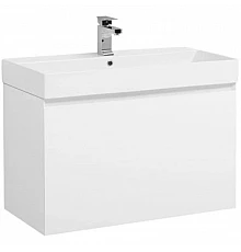 Тумба белый глянец 85 см Aquanet Йорк 00202092