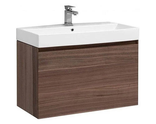 Приобрести Тумба орех 85 см Aquanet Нью-Йорк 00203947 в магазине сантехники Santeh-Crystal.ru