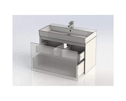 Приобрести Тумба орех 85 см Aquanet Нью-Йорк 00203947 в магазине сантехники Santeh-Crystal.ru