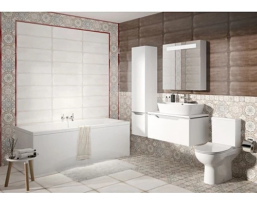 Приобрести Тумба белый глянец 79,8 см Cersanit Street Fusion SU-SFU80-CAS в магазине сантехники Santeh-Crystal.ru