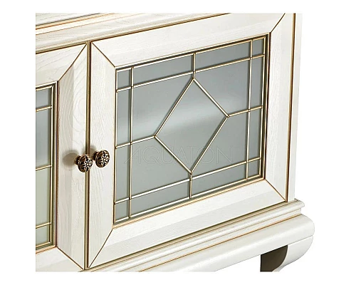 Купить Тумба Беатриче 85 слоновая кость патина Aquaton 1A191701BEM60 в магазине сантехники Santeh-Crystal.ru