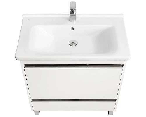 Купить Тумба белый глянец 76 см Акватон Капри 1A230201KP010 в магазине сантехники Santeh-Crystal.ru