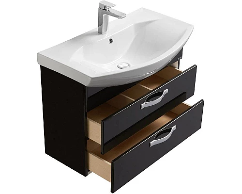 Заказать Тумба черный 76 см Акватон Ария 1A140801AA950 в магазине сантехники Santeh-Crystal.ru