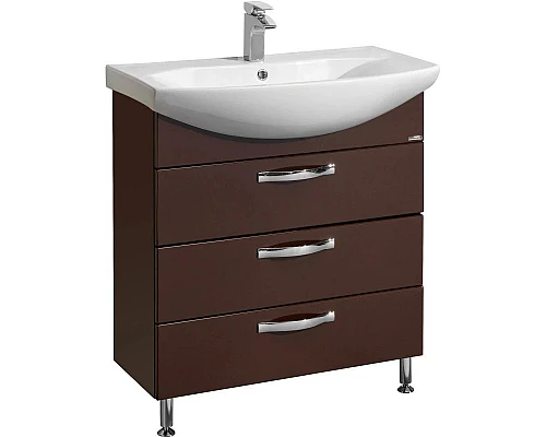 Заказать Тумба темно-коричневый 76 см Акватон Ария 1A141301AA430 в магазине сантехники Santeh-Crystal.ru