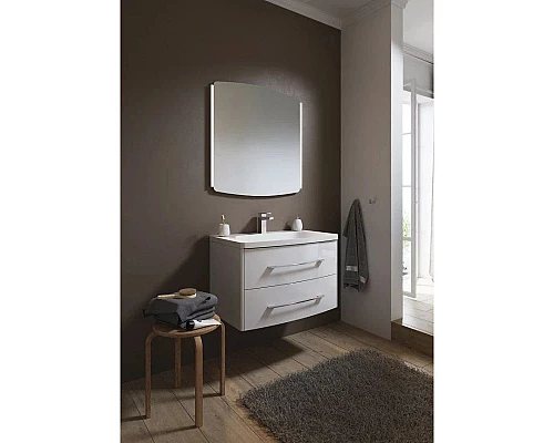 Заказать Тумба с раковиной белый глянец 80 см Aqwella 5 Stars Neringa SETNER0108/Ner.08.04.D в магазине сантехники Santeh-Crystal.ru