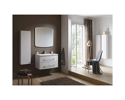 Заказать Тумба с раковиной белый глянец 80 см Aqwella 5 Stars Neringa SETNER0108/Ner.08.04.D в магазине сантехники Santeh-Crystal.ru