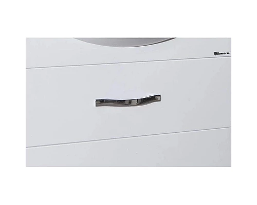 Приобрести Тумба с раковиной белый глянец 79,5 см Bellezza Анкона 4639613190011 + 4690311008985 в магазине сантехники Santeh-Crystal.ru