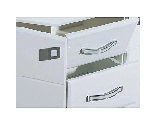 Заказать Тумба с раковиной белый глянец 76 см Bellezza Джулия 4631212000012 + 4620008197371 в магазине сантехники Santeh-Crystal.ru