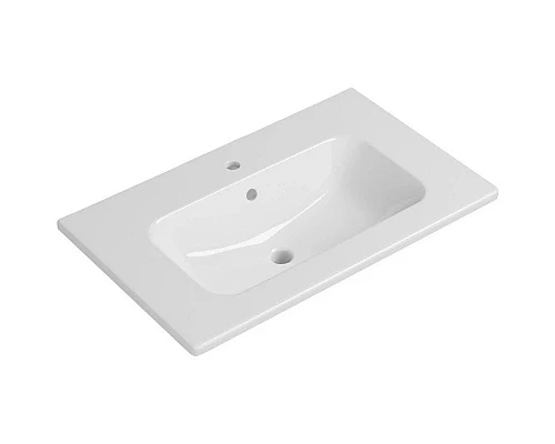 Заказать Тумба с раковиной белый глянец 77,6 см Bellezza Лоренцо 4639113270015 + 4660018640177 в магазине сантехники Santeh-Crystal.ru