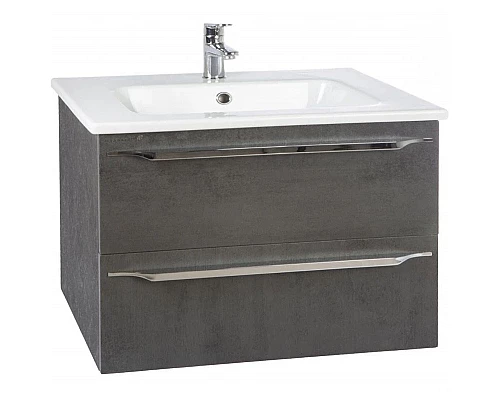 Заказать Тумба с раковиной серый 77,6 см Bellezza Луиджи 4639213270427 + 4660018640177 в магазине сантехники Santeh-Crystal.ru