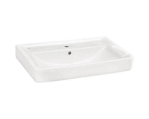 Заказать Тумба с раковиной белый глянец 80 см 3 ящика Bellezza Сиена 4633913080010 + 4620000148579 в магазине сантехники Santeh-Crystal.ru