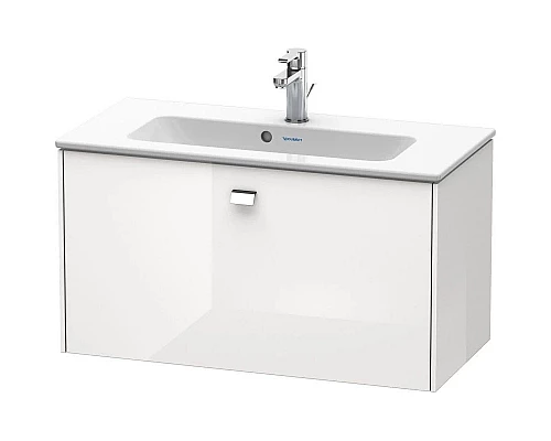 Купить Тумба белый глянец 82 см Duravit Brioso BR401101022 в магазине сантехники Santeh-Crystal.ru