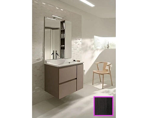 Купить Тумба черное дерево 76 см Jacob Delafon Soprano EB1333-E15 в магазине сантехники Santeh-Crystal.ru