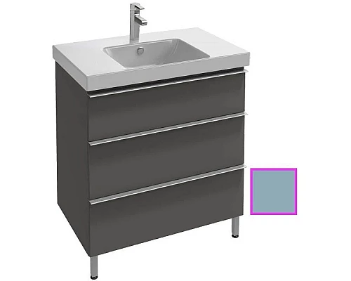 Приобрести Тумба аквамарин матовый 77 см Jacob Delafon Odeon Up EB993-M43 в магазине сантехники Santeh-Crystal.ru