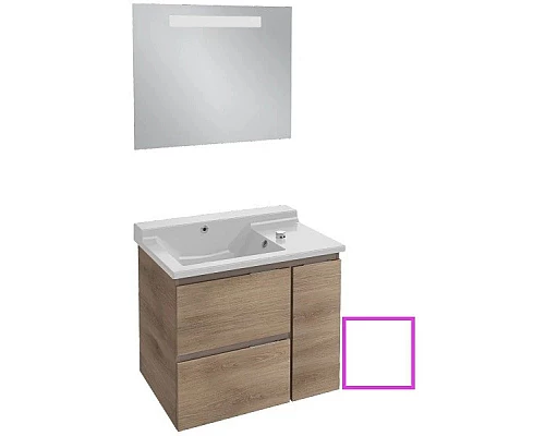 Заказать Тумба белый 76 см Jacob Delafon Soprano EB1330-N18 в магазине сантехники Santeh-Crystal.ru