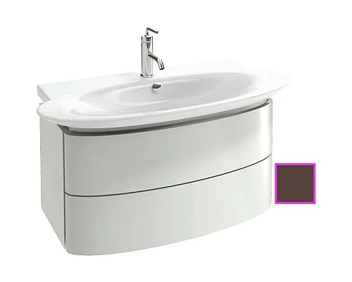 Заказать Тумба ледяной коричневый глянец 83 см Jacob Delafon Presquile EB1104-N23 в магазине сантехники Santeh-Crystal.ru