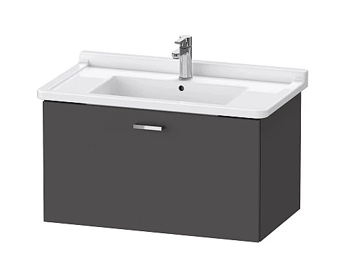 Купить Тумба графит матовый 80 см Duravit XBase XB603604949 в магазине сантехники Santeh-Crystal.ru