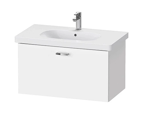 Приобрести Тумба белый матовый 80 см Duravit XBase XB607101818 в магазине сантехники Santeh-Crystal.ru