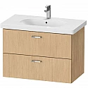 Тумба дуб 80 см Duravit XBase XB619003030