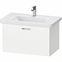 Тумба белый матовый 73 см Duravit XBase XB607601818