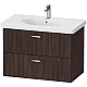 Заказать Тумба каштан 80 см Duravit XBase XB619005353 в магазине сантехники Santeh-Crystal.ru