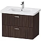 Купить Тумба каштан 73 см Duravit XBase XB619605353 в магазине сантехники Santeh-Crystal.ru