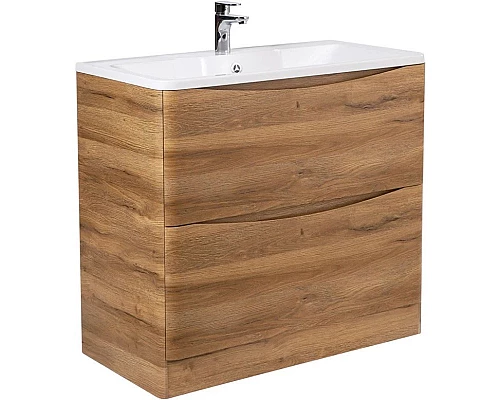 Заказать Тумба Rovere Rustico 79,6 см BelBagno Acqua ACQUA-800-2C-PIA-RR в магазине сантехники Santeh-Crystal.ru