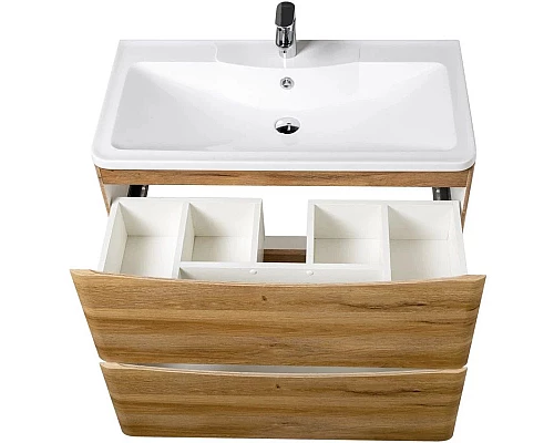 Приобрести Тумба Rovere Rustico 89,6 см BelBagno Acqua ACQUA-900-2C-PIA-RR в магазине сантехники Santeh-Crystal.ru