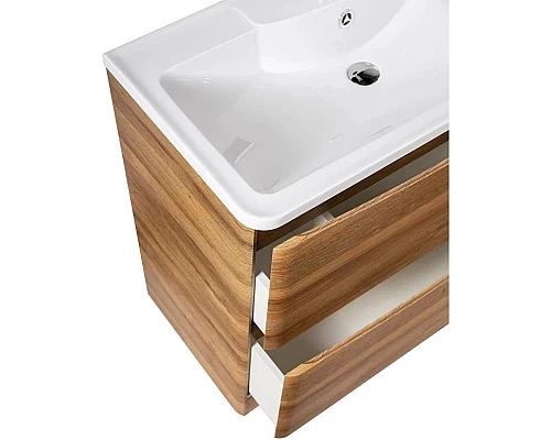 Приобрести Тумба Rovere Rustico 89,6 см BelBagno Acqua ACQUA-900-2C-PIA-RR в магазине сантехники Santeh-Crystal.ru