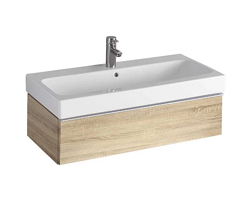 Приобрести Тумба натуральный дуб 89 см Geberit iCon 841292000 в магазине сантехники Santeh-Crystal.ru