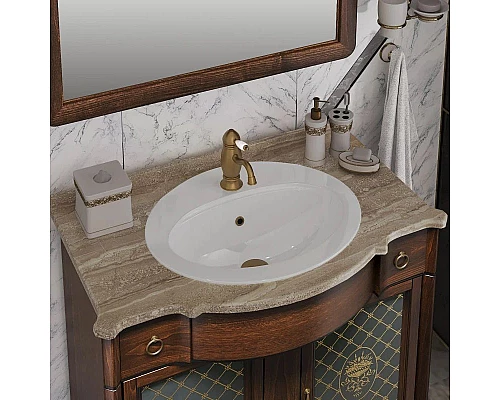 Купить Комплект мебели светлый орех 92,4 см Opadiris Виктория в магазине сантехники Santeh-Crystal.ru