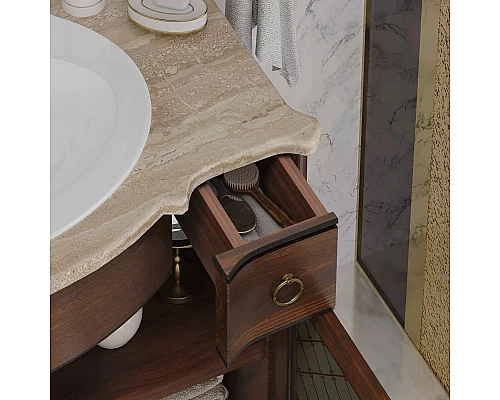 Купить Комплект мебели светлый орех 92,4 см Opadiris Виктория в магазине сантехники Santeh-Crystal.ru