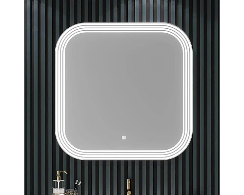 Купить Комплект мебели белый глянец/хром 91 см Opadiris Ибица в магазине сантехники Santeh-Crystal.ru