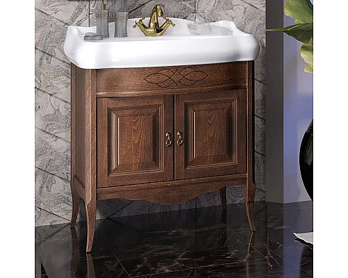 Заказать Комплект мебели светлый орех 80 см Opadiris Лоренцо в магазине сантехники Santeh-Crystal.ru