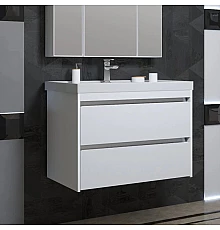 Тумба с раковиной белый 80 см Opadiris Фреш
