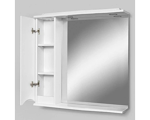 Заказать Комплект мебели белый глянец 80 см Am.Pm Like M80FSX0802WG + M80WCC0802WG + M80MPL0801WG в магазине сантехники Santeh-Crystal.ru