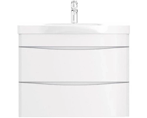 Купить Комплект мебели белый глянец 80 см Am.Pm Like M80FHX0802WG + M80WCC0802WG + M80MPL0801WG в магазине сантехники Santeh-Crystal.ru