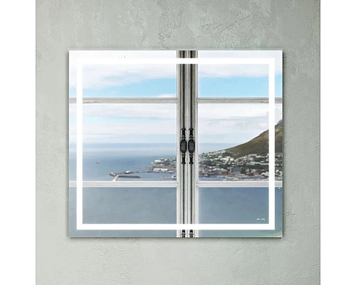 Приобрести Комплект мебели белый глянец 80 см Am.Pm Gem M90FHX07521WG + M90WCC0752WG + M91AMOX0801WG в магазине сантехники Santeh-Crystal.ru