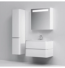 Комплект мебели белый глянец 80 см Am.Pm Sensation M30FHX0802WG + M30WPC0801WG + M30MCR0801WG