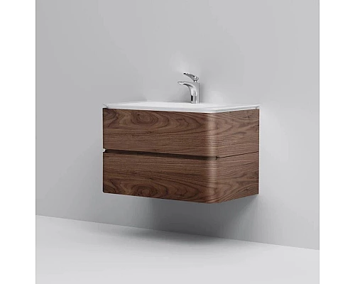 Приобрести Комплект мебели орех 80 см Am.Pm Sensation M30FHX0802NF + M30WPC0801WG + M30MCL0801NF в магазине сантехники Santeh-Crystal.ru