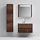 Приобрести Комплект мебели орех 80 см Am.Pm Sensation M30FHX0802NF + M30WPC0801WG + M30MCL0801NF в магазине сантехники Santeh-Crystal.ru