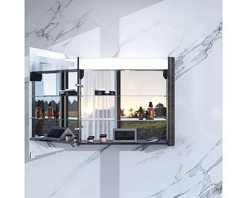 Заказать Комплект мебели табачный дуб 80 см Am.Pm Sensation M30FHX0802TF + M30WPC0801WG + M30MCL0801TF в магазине сантехники Santeh-Crystal.ru