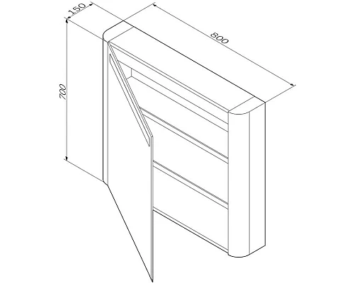 Заказать Комплект мебели табачный дуб 80 см Am.Pm Sensation M30FHX0802TF + M30WPC0801WG + M30MCL0801TF в магазине сантехники Santeh-Crystal.ru