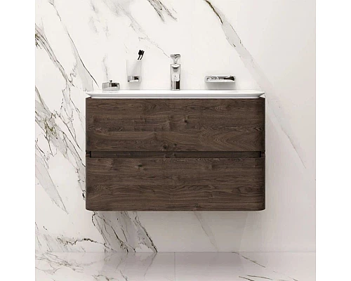 Заказать Комплект мебели табачный дуб 80 см Am.Pm Sensation M30FHX0802TF + M30WPC0801WG + M30MCL0801TF в магазине сантехники Santeh-Crystal.ru