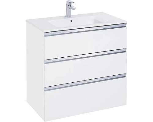 Заказать Тумба с раковиной белый глянец 80,5 см Roca The Gap 857553806 + 3279A4000 в магазине сантехники Santeh-Crystal.ru