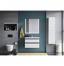 Комплект мебели белый глянец 80 см Roca Domi 857536806 + 3279A4000 + 812363000