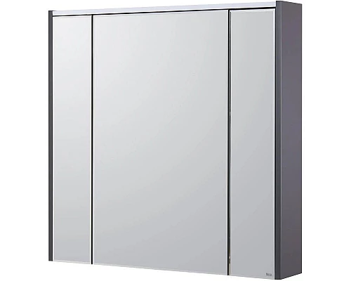 Приобрести Комплект мебели белый глянец/антрацит 80 см Roca Ronda ZRU9302965 + 327470000 + ZRU9302970 в магазине сантехники Santeh-Crystal.ru