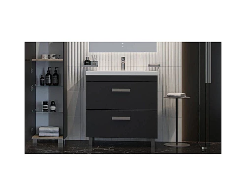 Заказать Тумба графит 79,9 см Velvex Orlando tnORL.80-232 в магазине сантехники Santeh-Crystal.ru