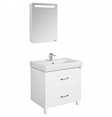 Комплект мебели белый 80 см Акватон Америна 1A169401AM010 + 1WH302084 + 1A135302AM01L