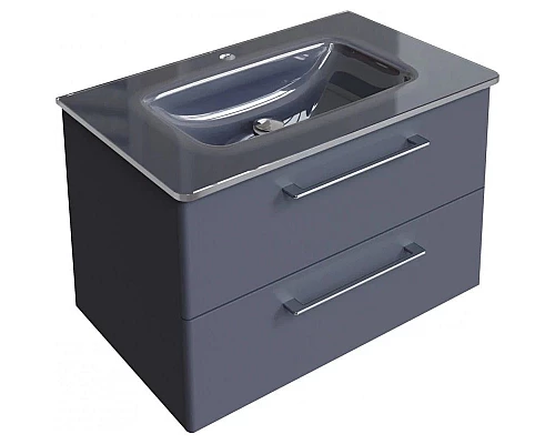 Заказать Тумба графит матовый 79,2 см Caprigo Accord 2212-TP810 в магазине сантехники Santeh-Crystal.ru